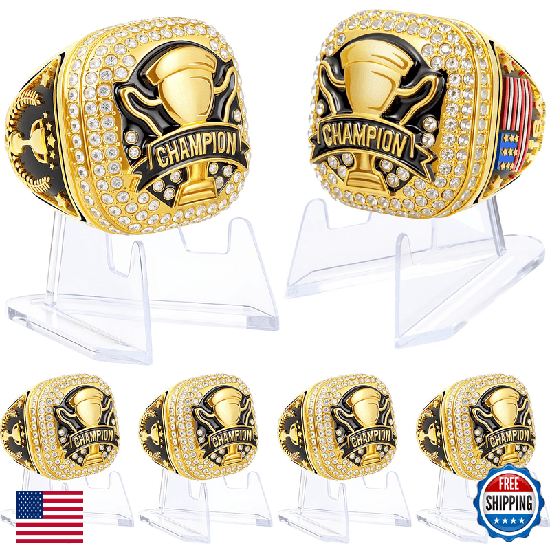 Misdary Trophy Championship Rings Holder Most Valuable Player Greatest Of All - Image 1