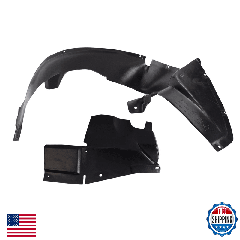 Trq Inner Fender Liner Set Compatible 2000-2005 Chevrolet Monte Carlo Gm1249139 - Image 1