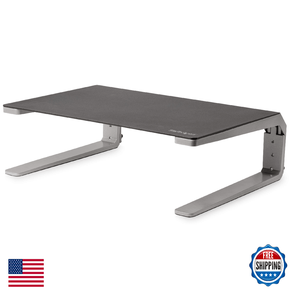 StarTech Monitor Riser Stand - for up to 32" (22lb/10kg) Monitor - Height Adjust - Image 1