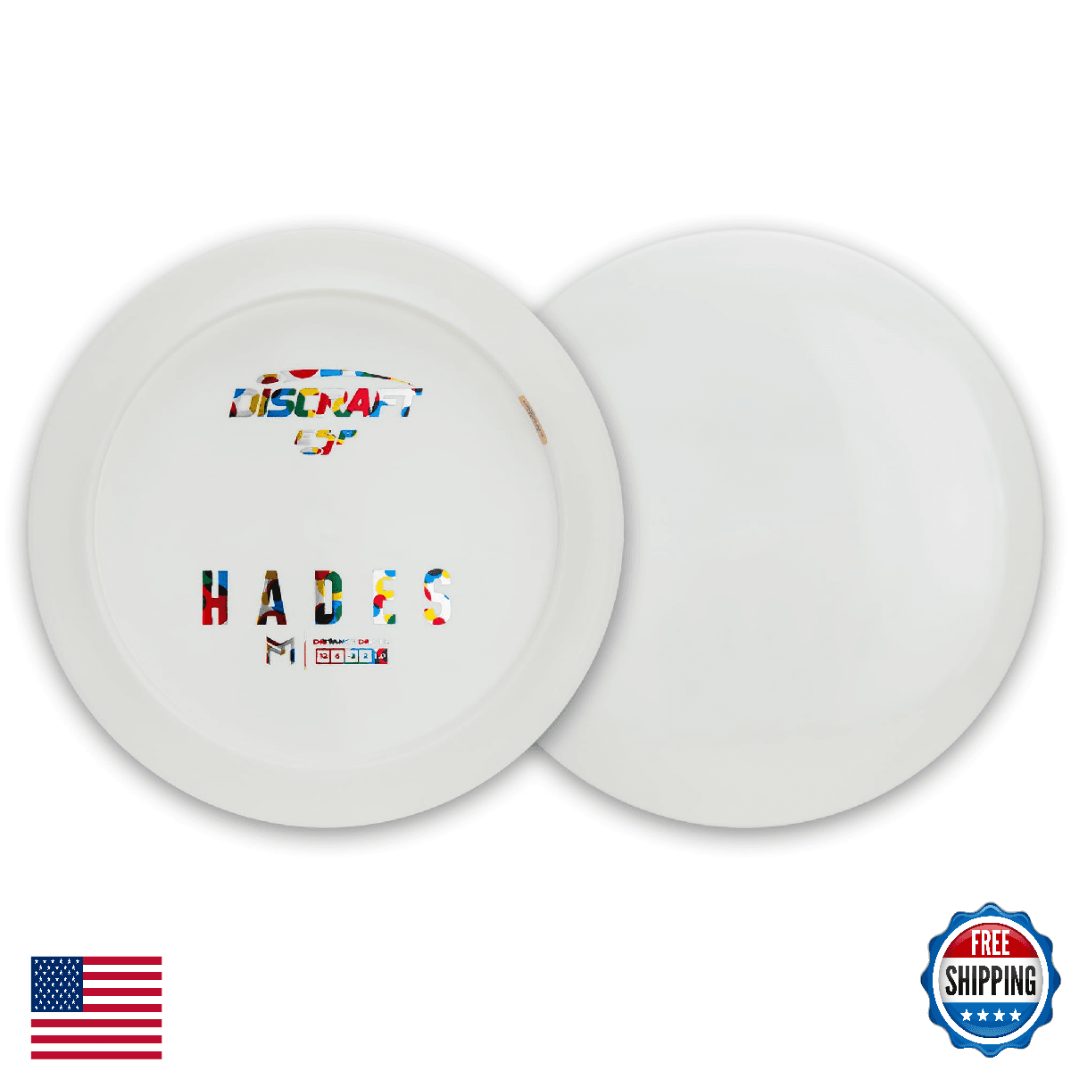 Discraft Paul McBeth White ESP Hades 170-172g Distance Driver Disc Golf - Image 1