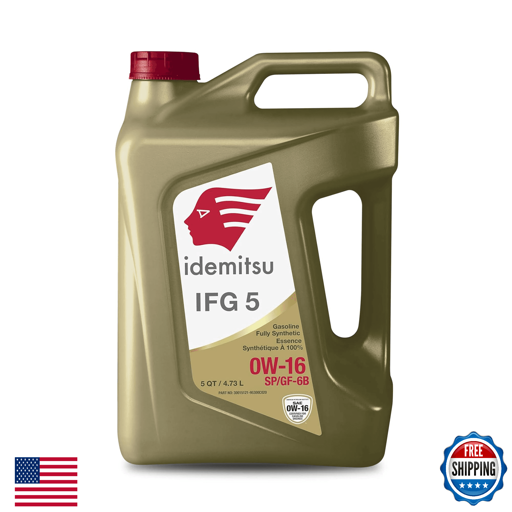 Idemitsu IFG 5 0W-16 Full Synthetic Motor Oil - 5 Quart SP/GF-6A Certified - Image 1