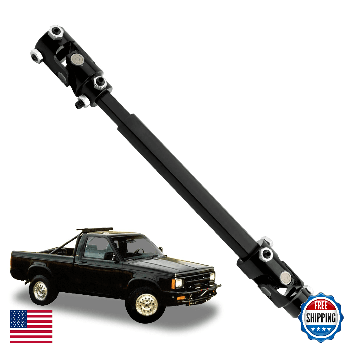 Misakomo Steering Shaft 1982-1993 GM S10 Sonoma Truck G-Body F-Body 71223022HKR - Image 1