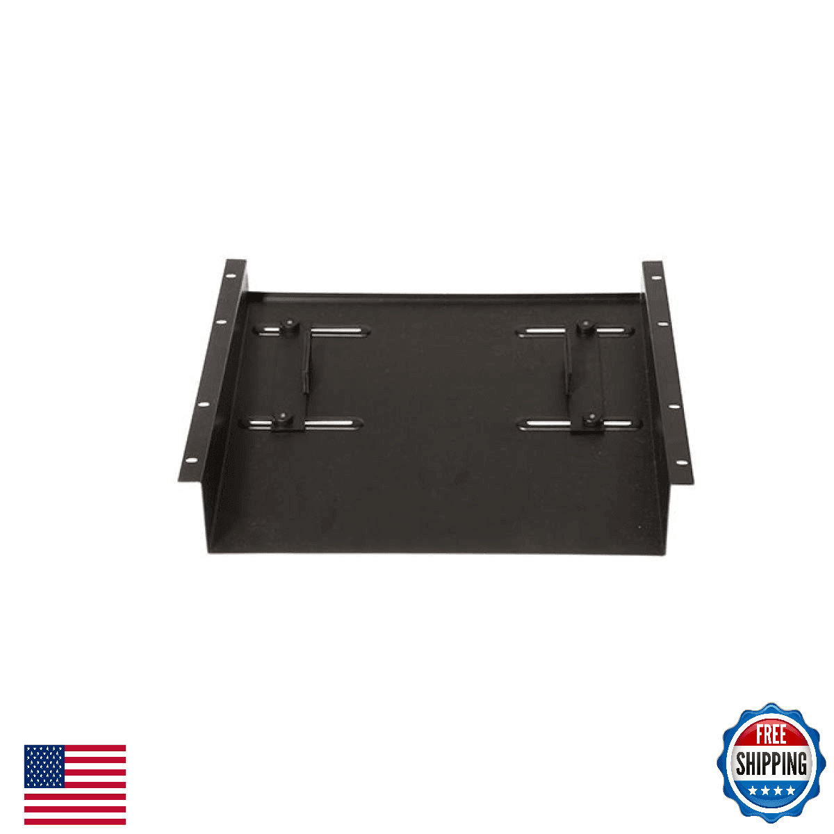 On-Stage RSU1000 Adjustable Top-Mount Rack Shelf - Image 1