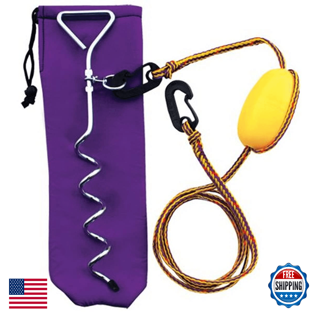 AIRHEAD Screw Anchor System for PWC & Small Boats - Shallow Water - Image 1