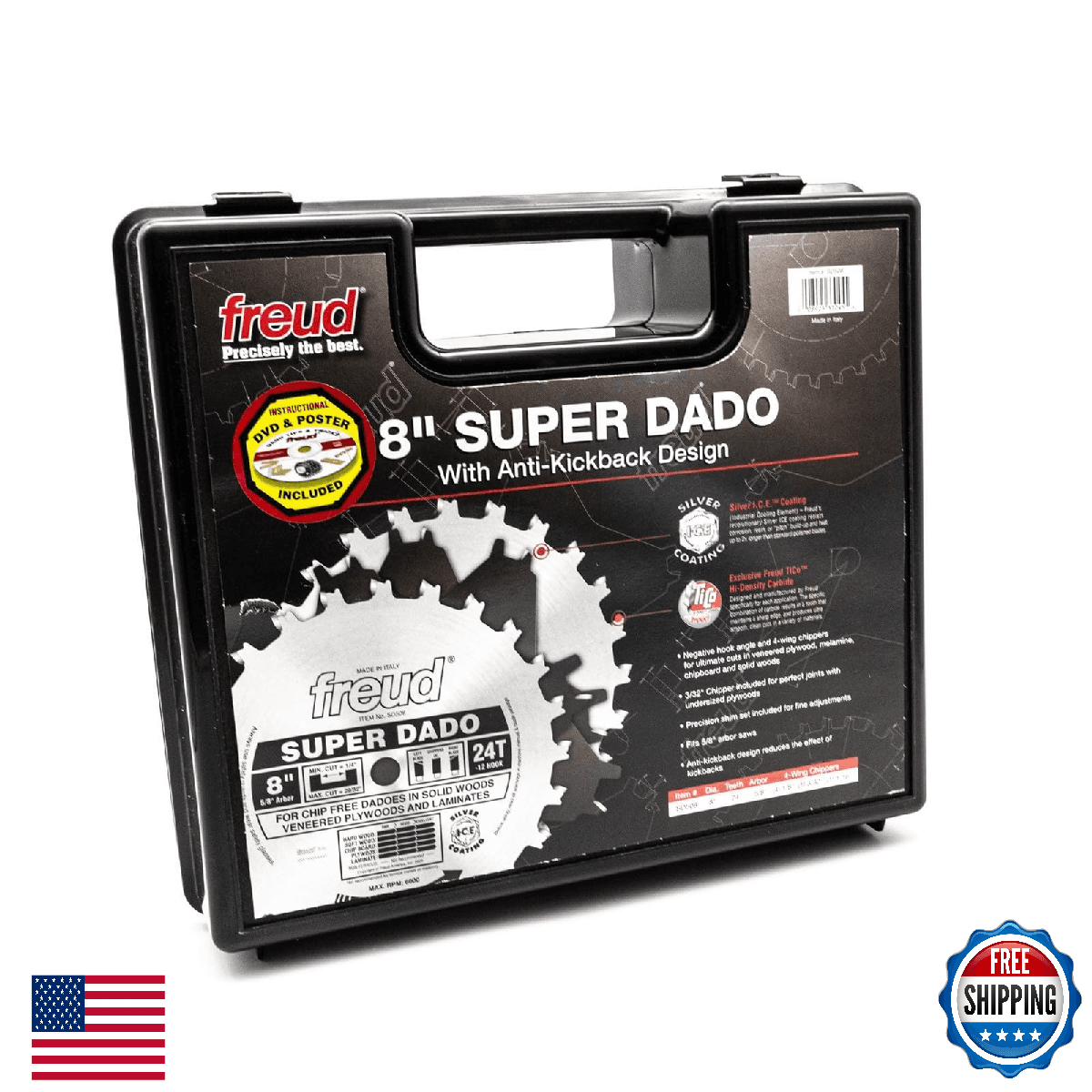 Freud SD508 8" Super Dado Sets - Image 1