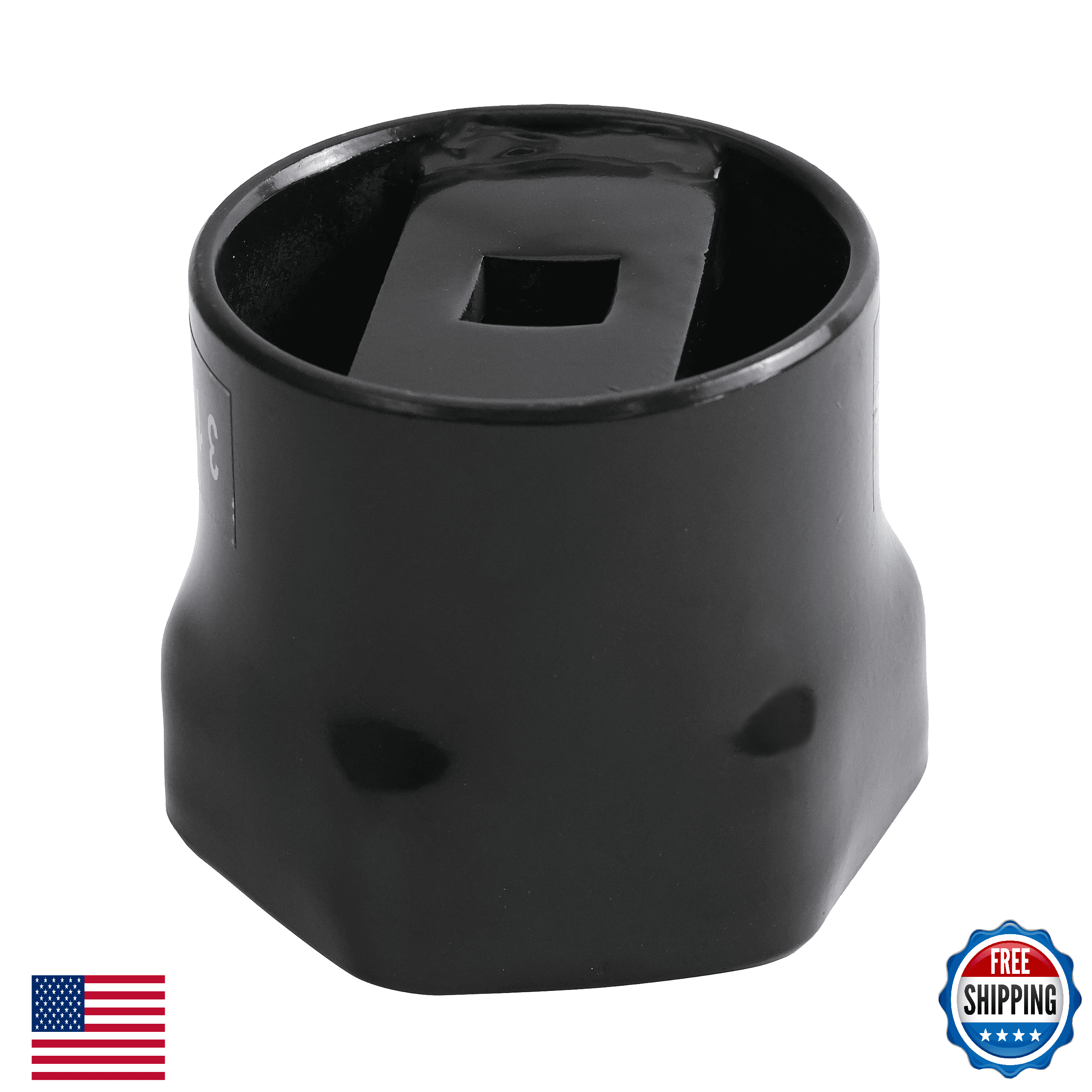 nebnickers 3-1/4 Inch 6-Point Truck Axle Wheel Bearing Socket Axle Nut Set - Image 1