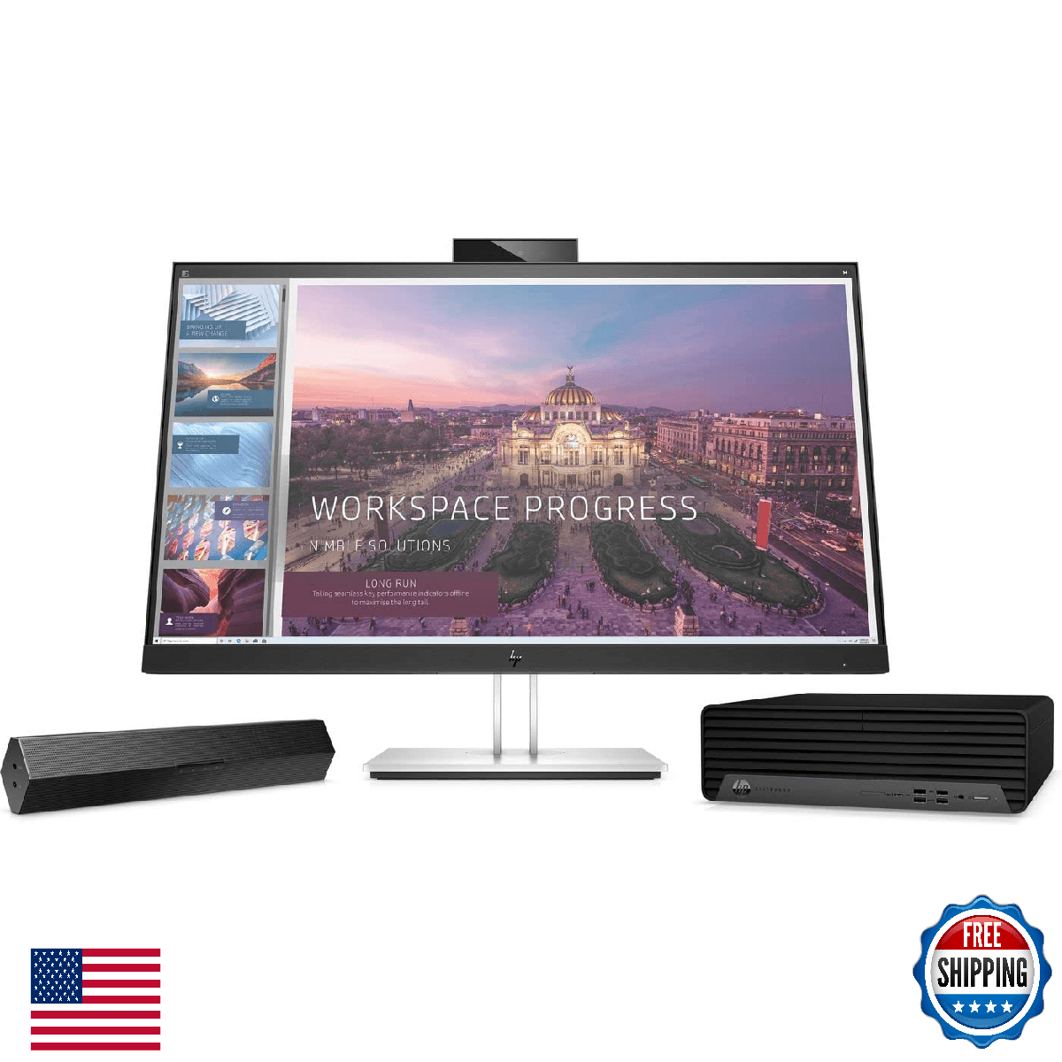 HP S101 Sound Bar Speaker 2.50W RMS Black - Image 1