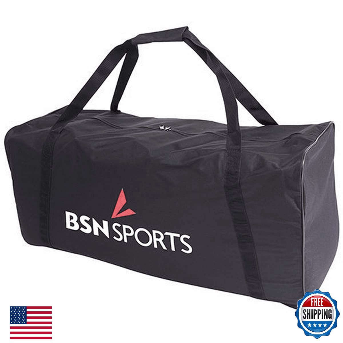 BSN Sports Team Equipment Duffle Bag - Durable, Vented, Odor-Resistant - Image 1