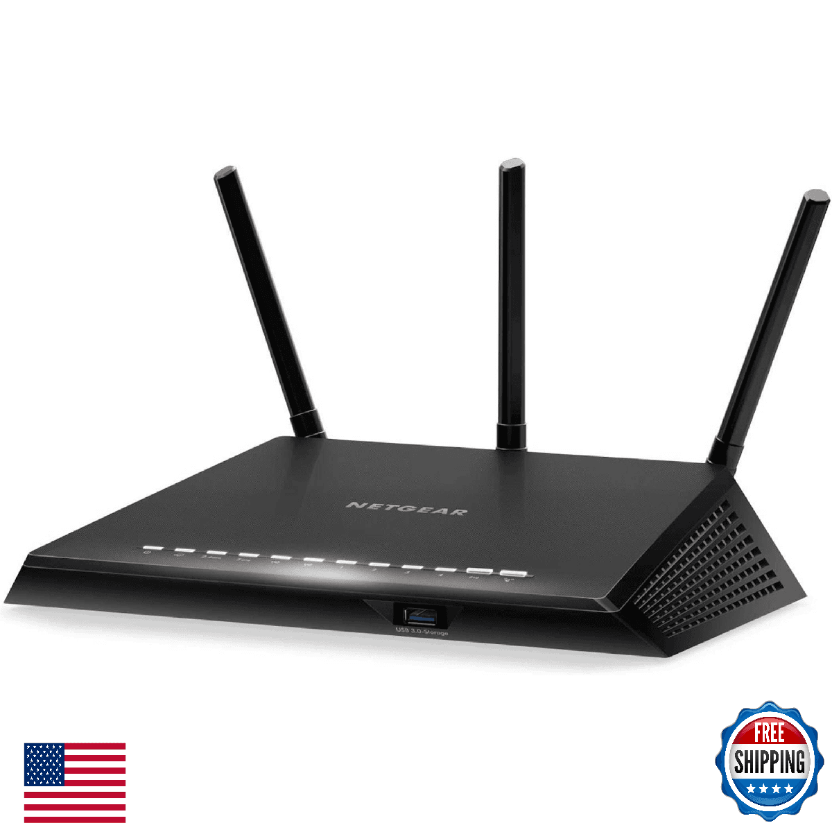 NETGEAR Nighthawk R6700 AC1750 Smart Wi-Fi Router; 1750Mbps Speed - Image 1
