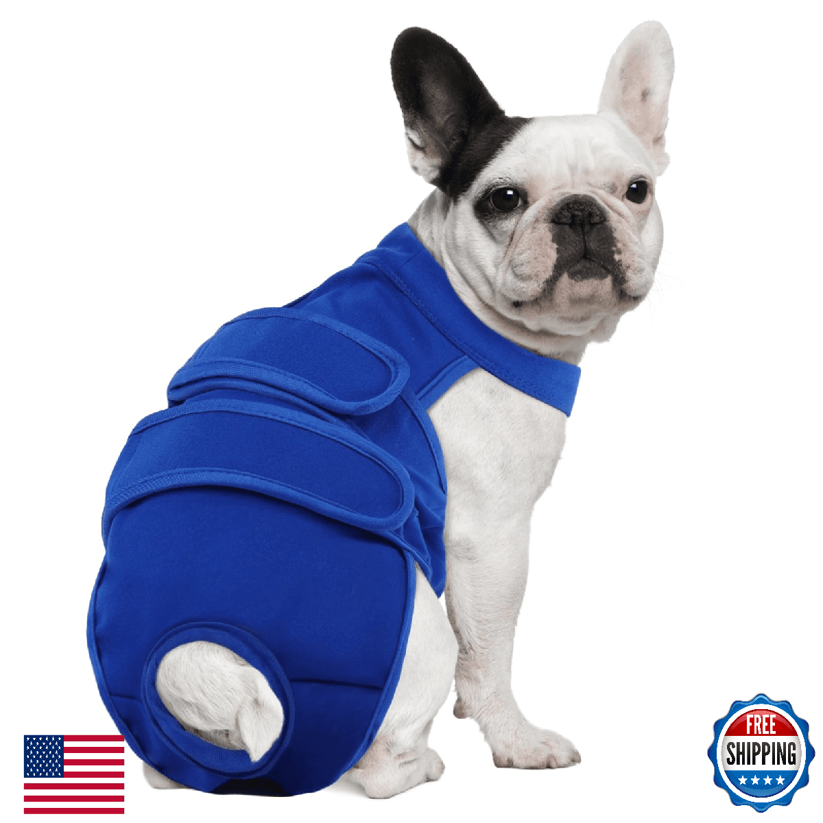 Leletail Dog Diapers Female Reusable Washable Period Diaper with Suspender,Adjus - Image 1