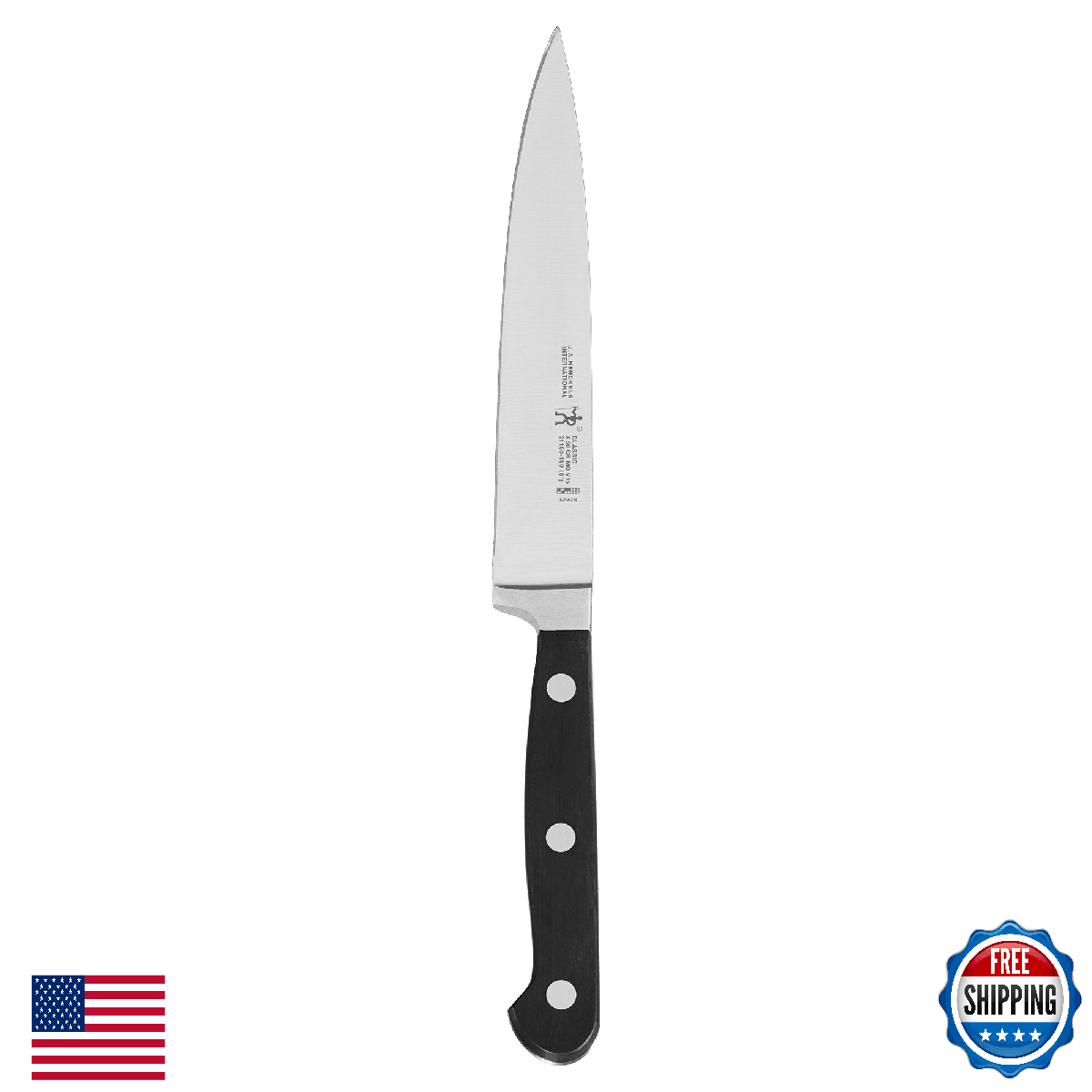 HENCKELS Classic Razor-Sharp 6-inch Utility Knife, Tomato Knife, German Engineer - Image 1