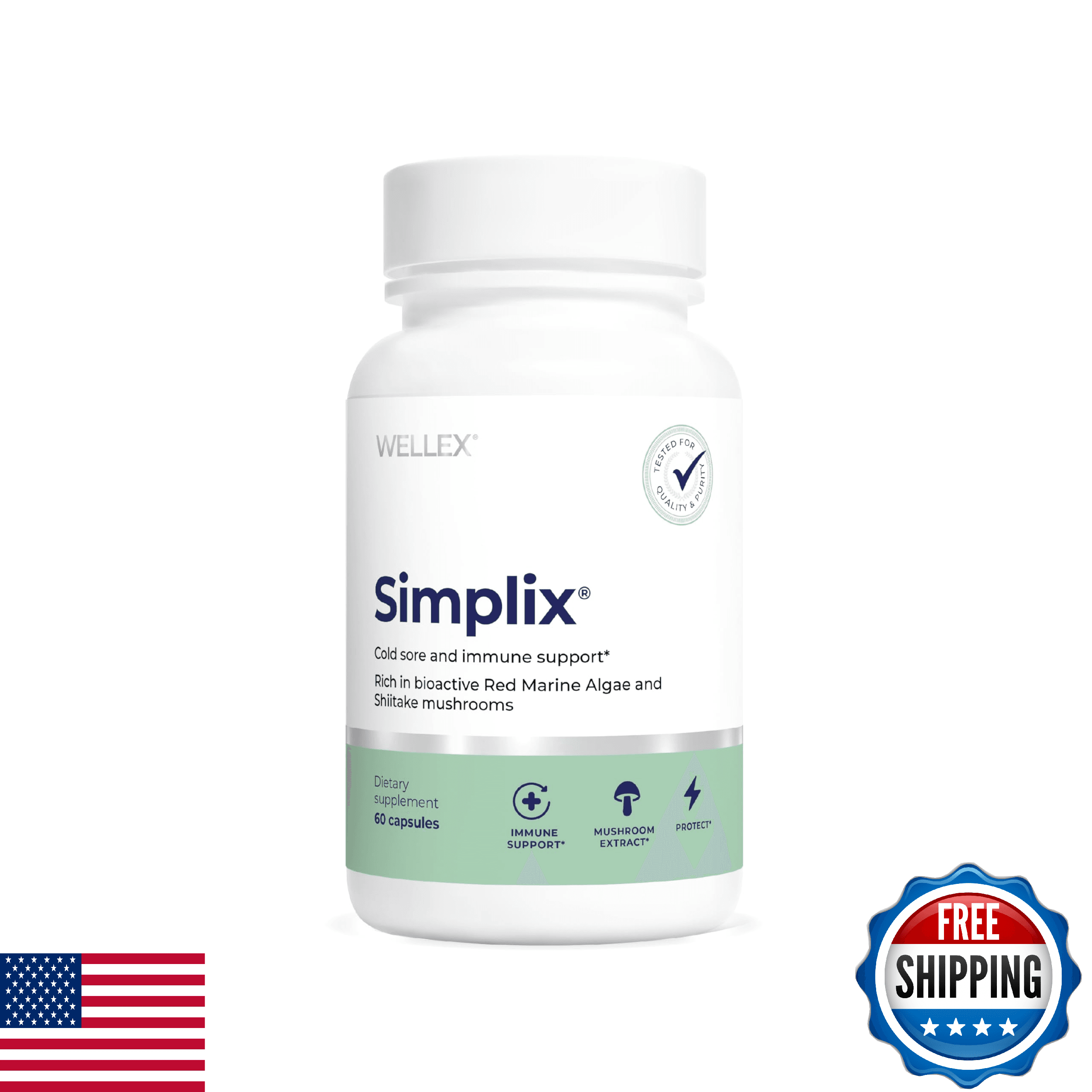 Simplix Natural Immune System Support Supplement - Respond to Outbreaks, Cold So - Image 1
