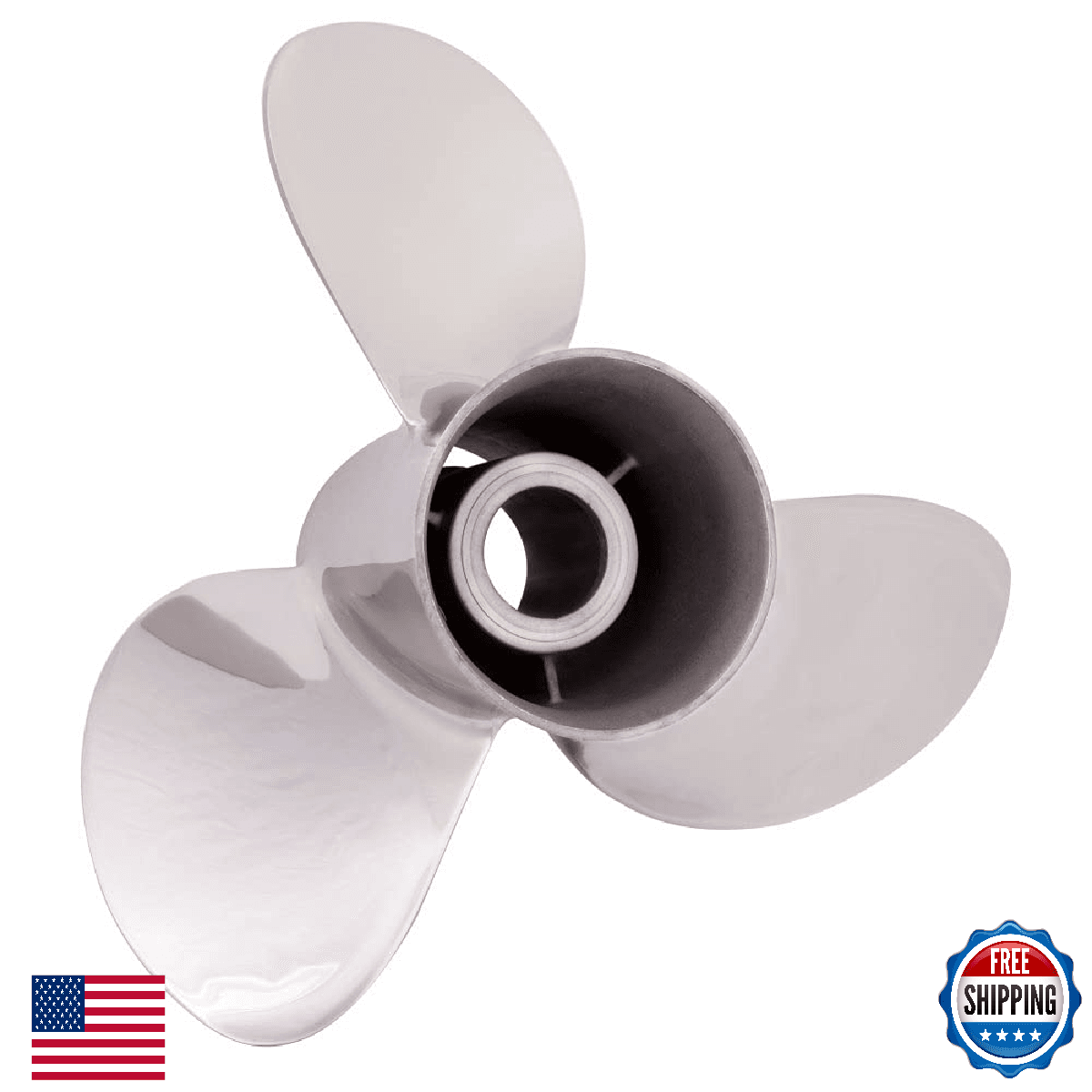 SOLAS RUBEX Propeller AL 3 Blade 11.1" x 13" RH Aluminum - Image 1