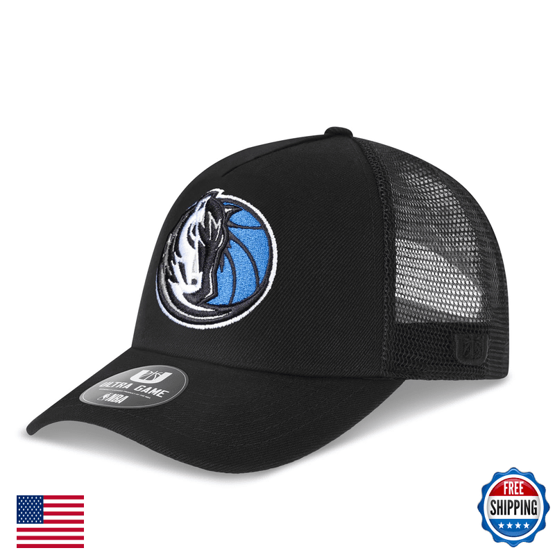 Ultra Game Nba Official Youth 8-20 Snap Back All Around The World Trucker - Image 1