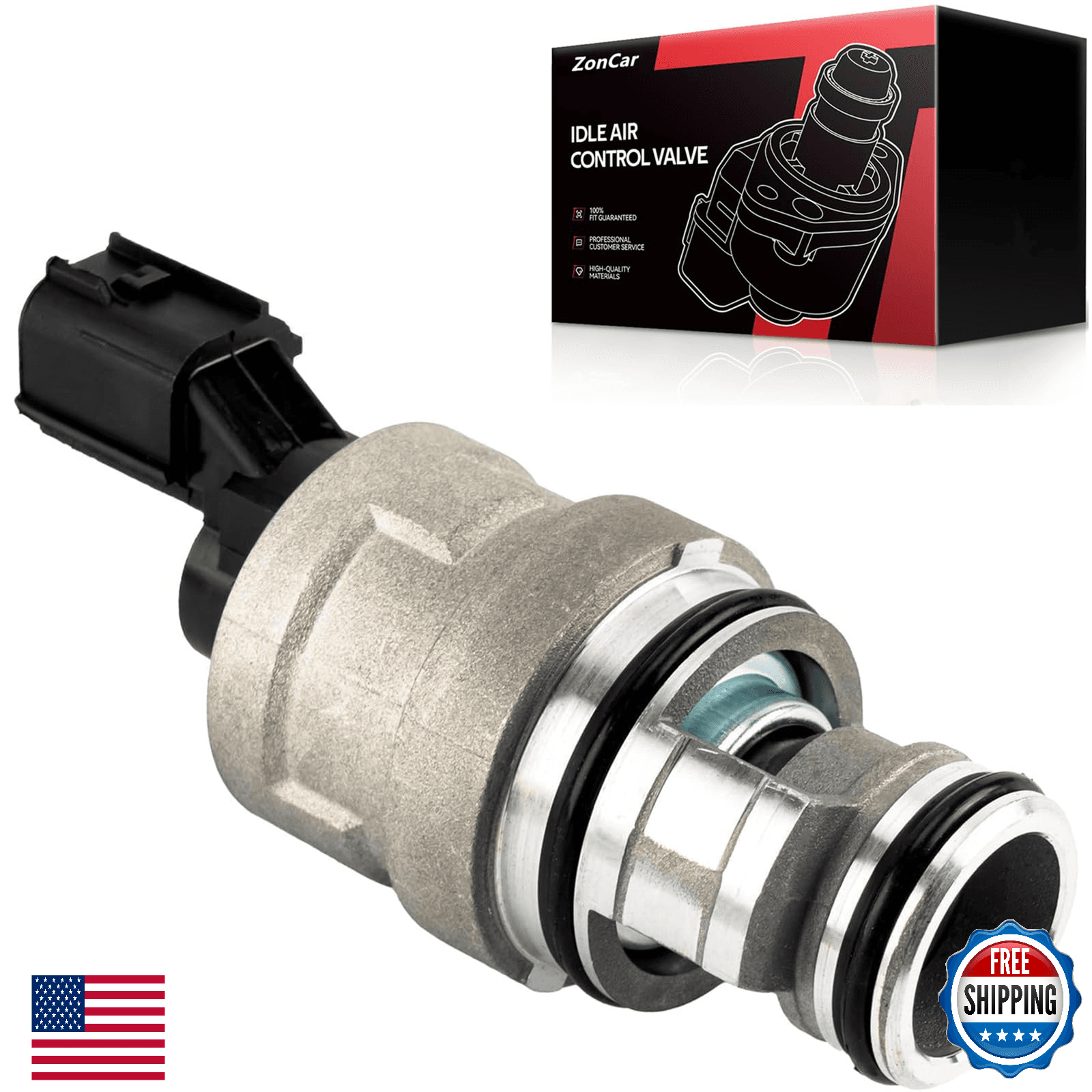 ZonCar AC482 Idle Air Control Valve for Ram 1500 03-07, Jeep Liberty Dodge - Image 1