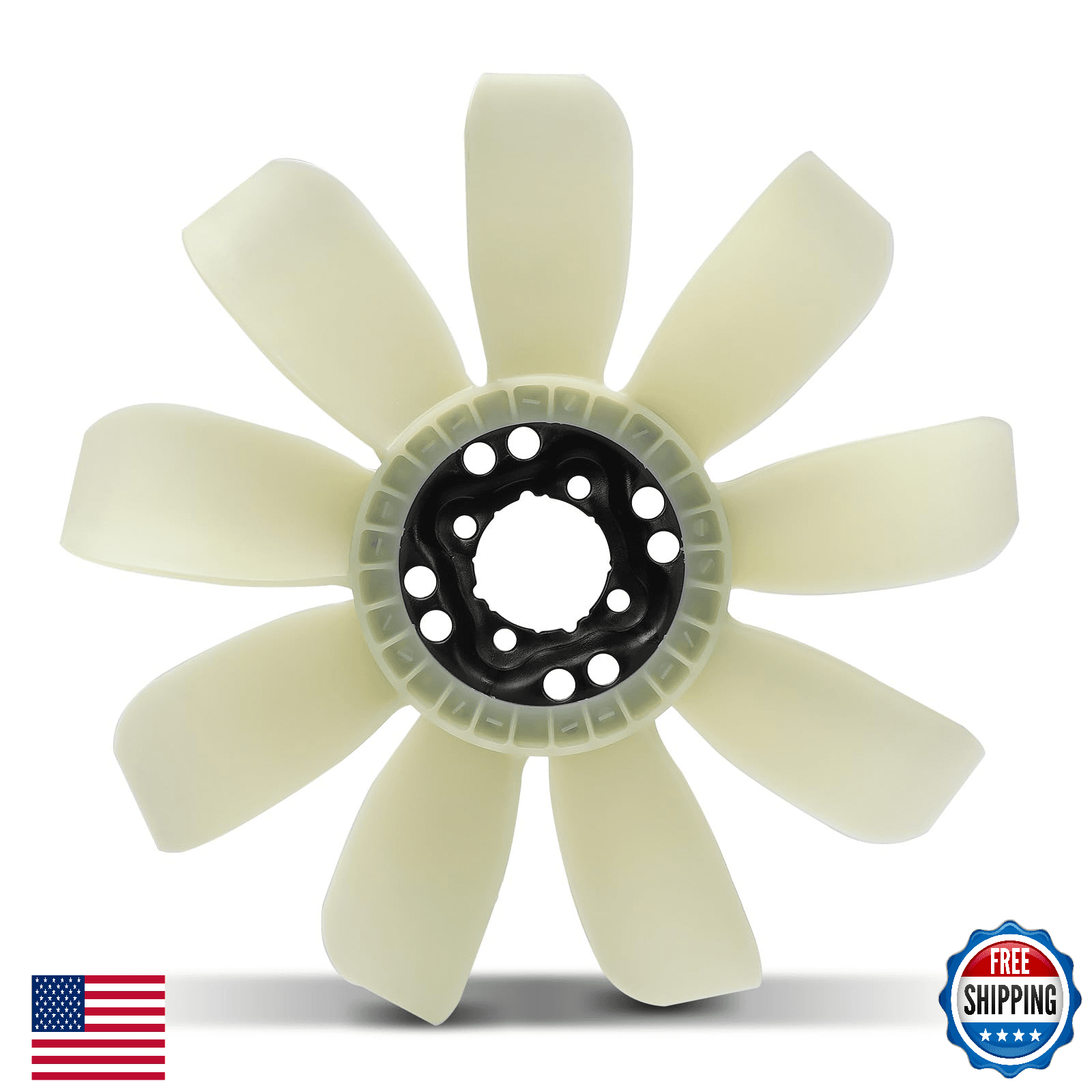 A-Premium Engine Cooling Fan Blade for Chevy Silverado, Tahoe, GMC Sierra, Yukon - Image 1