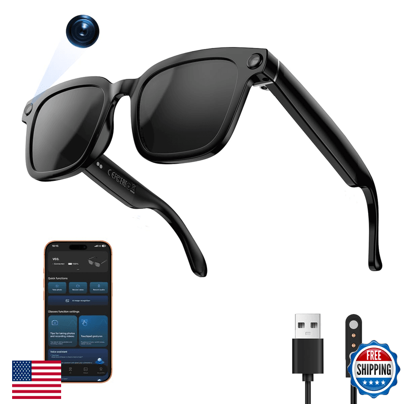 Xo Simple Is Beauty Ai Smart Glasseshd 1080P Camera Glasses Video Recording - Image 1