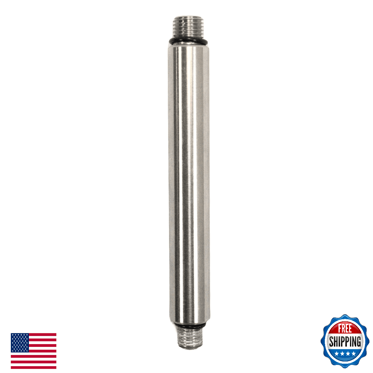 Scuba Choice Scuba Diving Handle Bar for First Stage, HP/LP Ports, Stainless Ste - Image 1