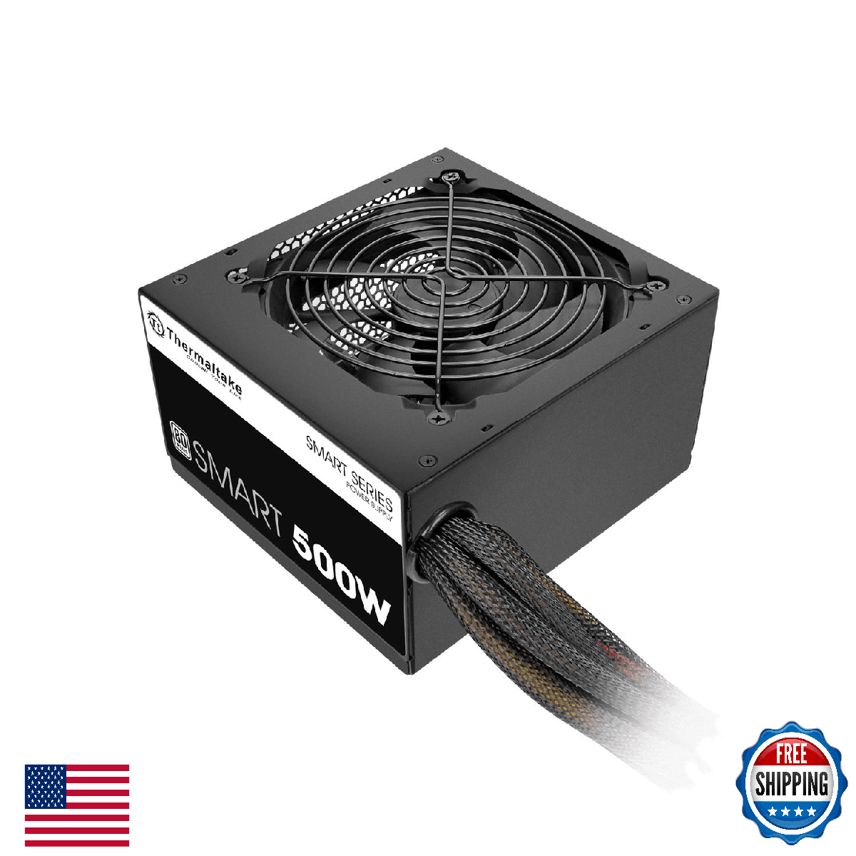 500W Power Supply, Thermaltake, PS-SPD-0500NPCWBZ-W - Image 1