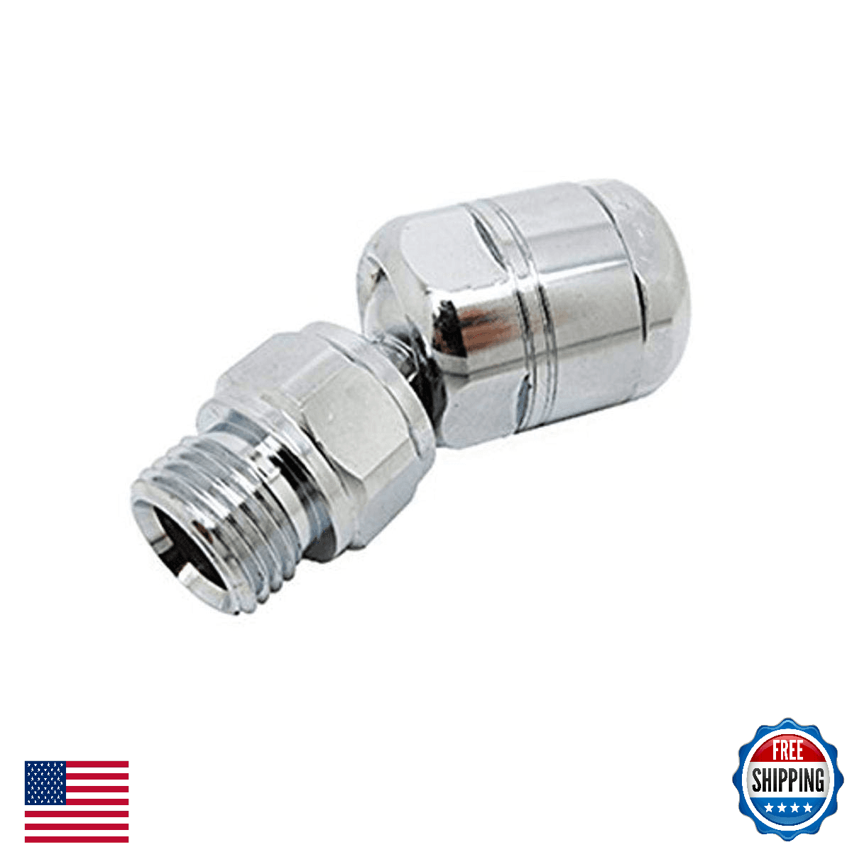 Scuba Choice Dive 360° Swivel Multi-Joint Direction Connector Adapter - Image 1