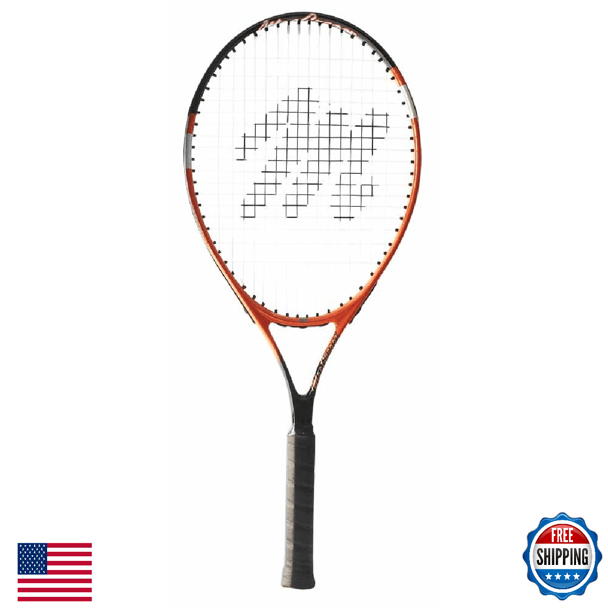 MacGregor Mac Recreational Tennis Racquet 4-3/8" Grip Mid-size 95 sq.in. - Image 1