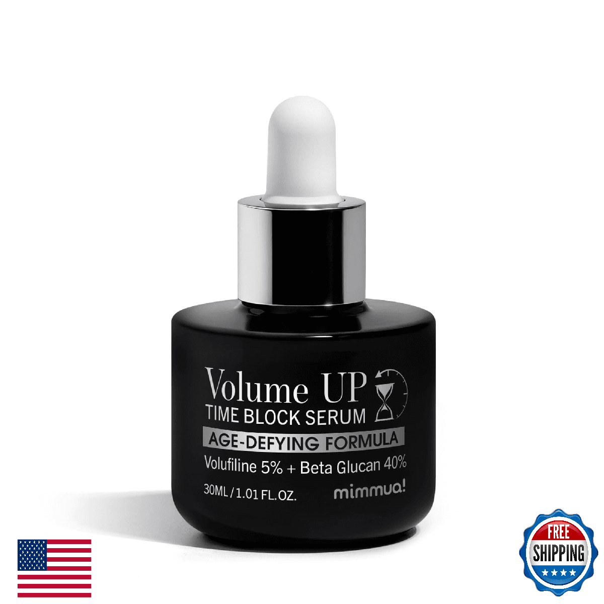 Volume UP Time Block Serum | Anti-Aging Wrinkle Filler | 5% Volufiline + 40% Bet - Image 1