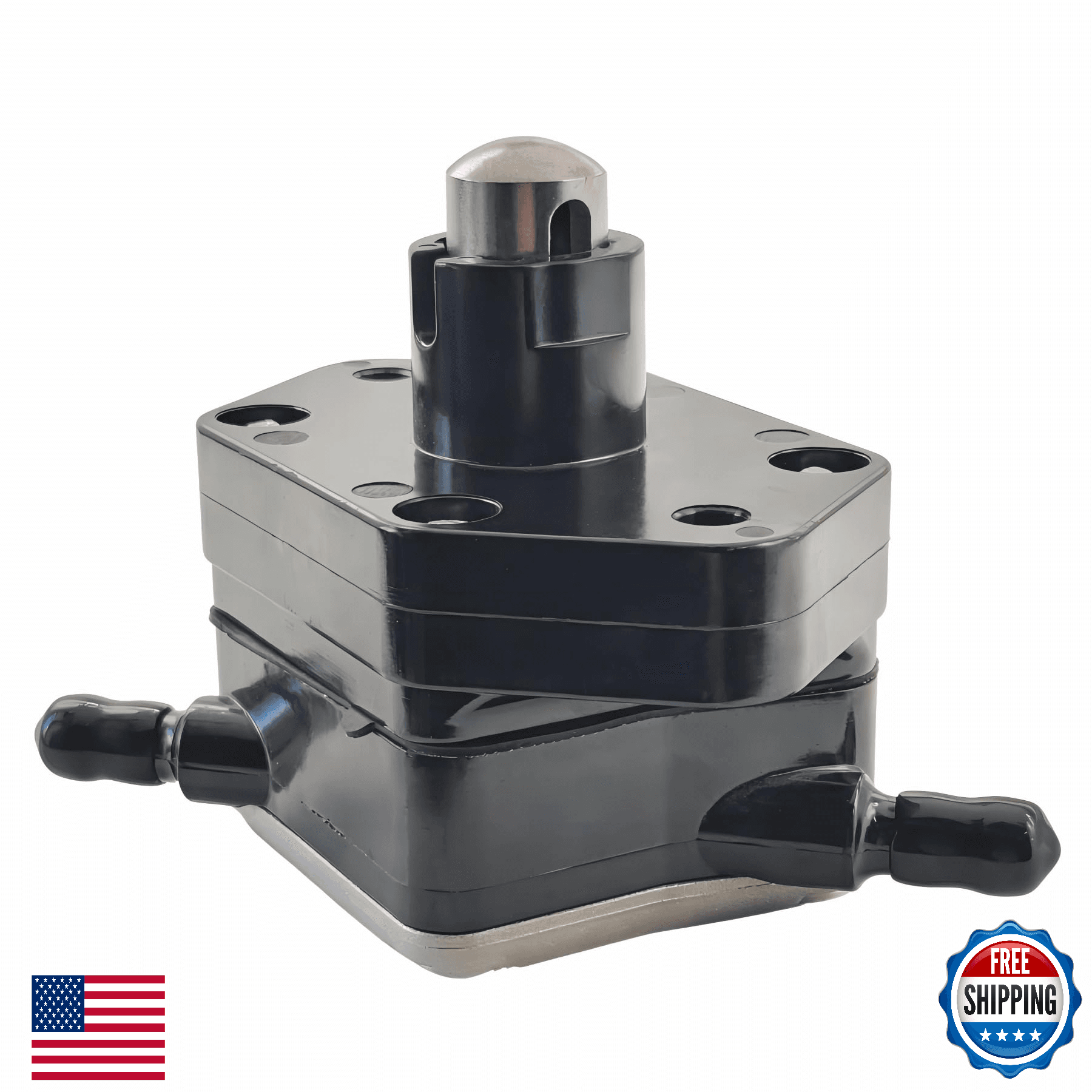 JLM MARINE 6C524410 Fuel Pump for Yamaha 4 Stroke F T 30 40 50 60 HP Outboard En - Image 1