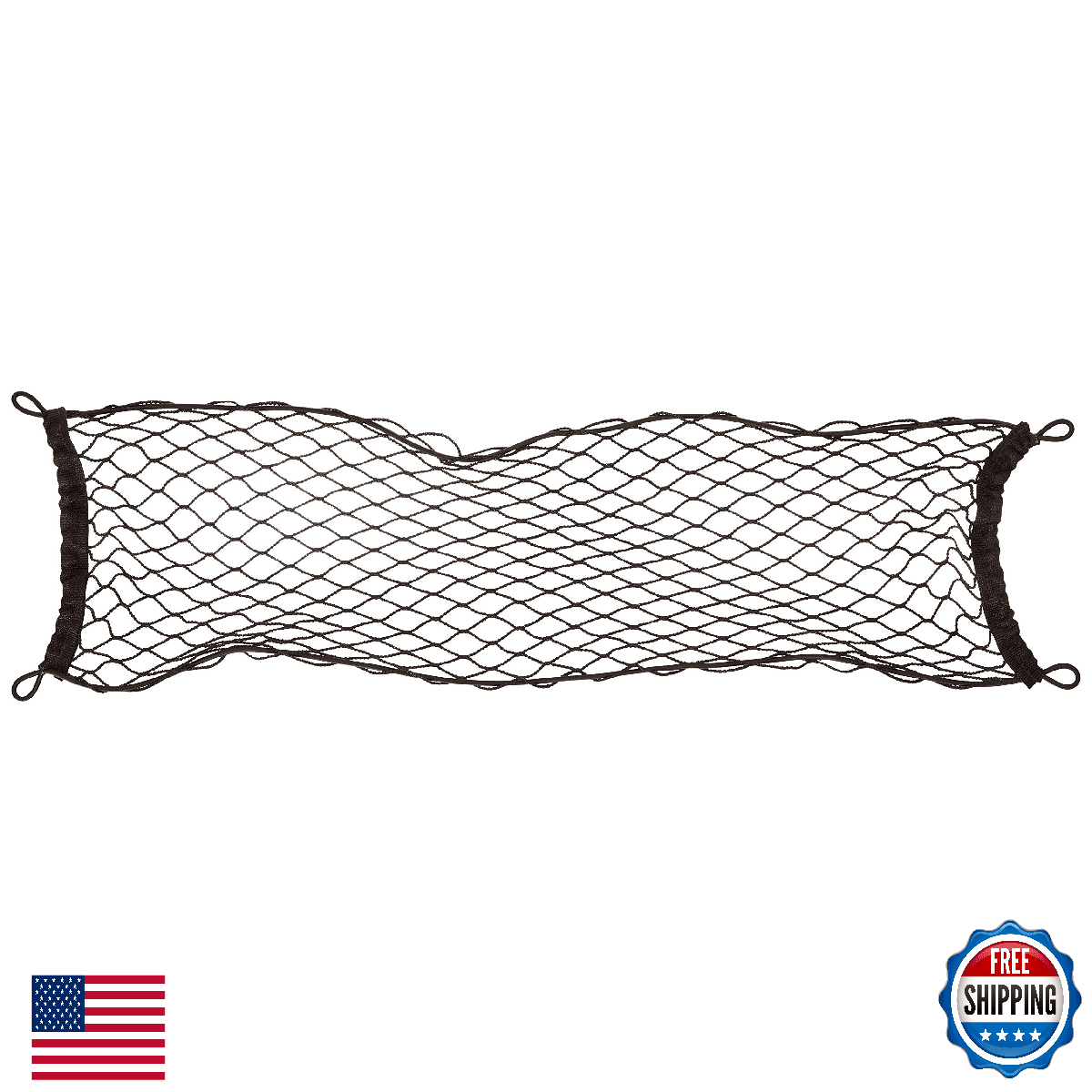 Rig Rite 1190 Marine 32" Boatgo Storage Net, 6 Hooks, Screws - Image 1