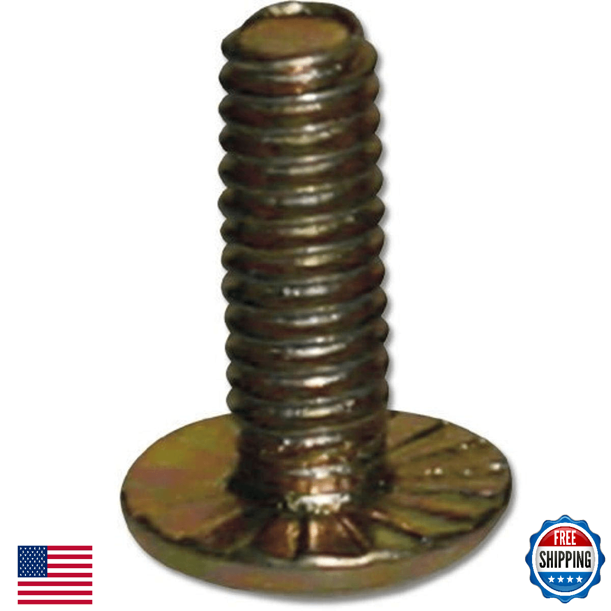 BSN 1/2" Helmet Screws - 50 Pack Motorcycle Hardware Fasteners - Image 1