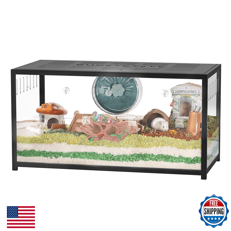 Bucatstate Hamster Cage Metal 2.0 - Large Hamster Enclosure Stackable Top - Image 1