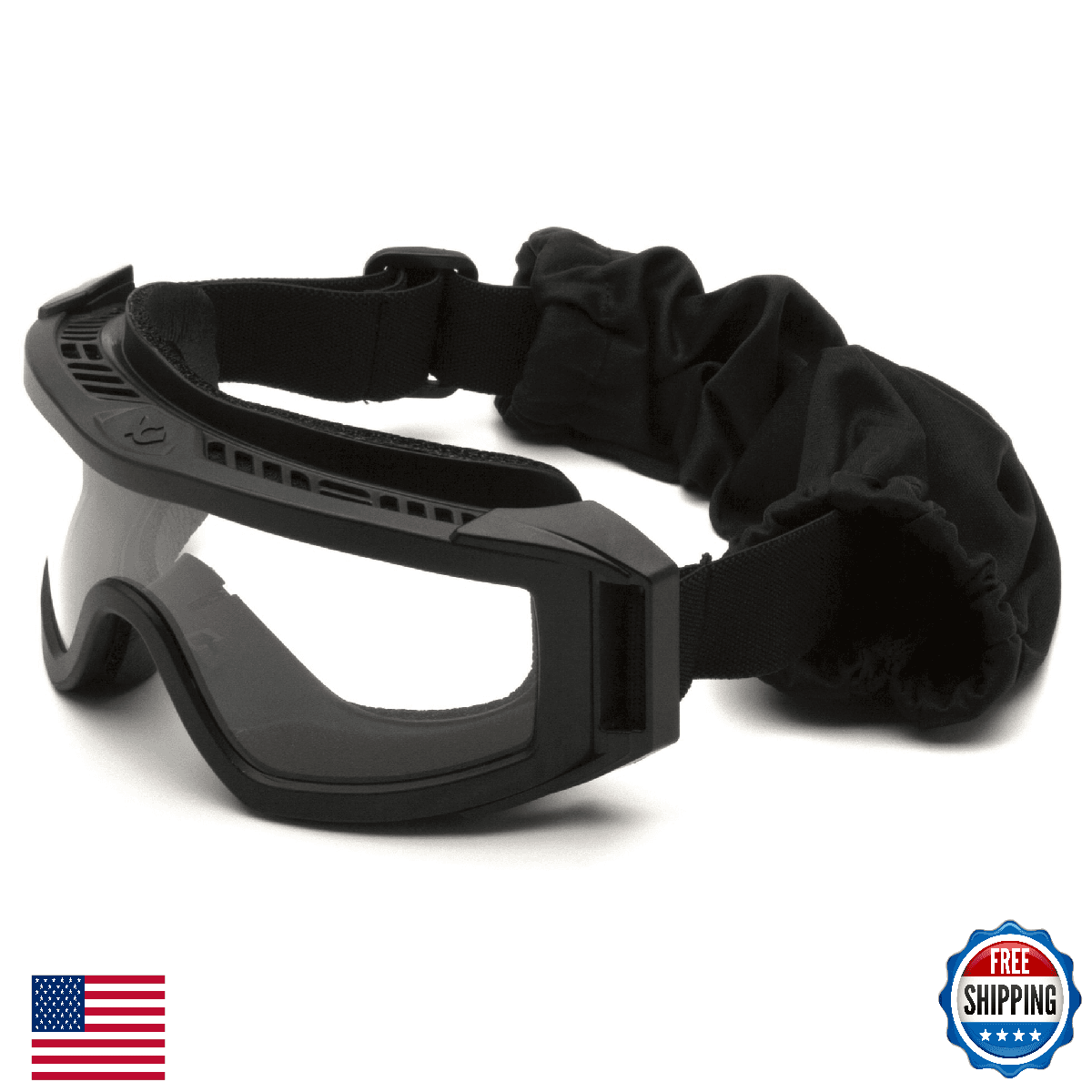 Venture Gear™ Tactical by Pyramex VGGB1510STM Loadout Goggles, Clear, One Size - Image 1