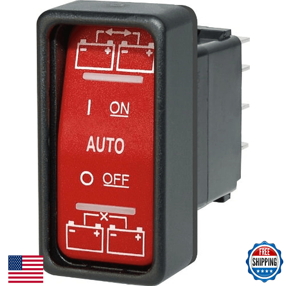 Blue Sea Systems 2146 SPDT Remote Contura Switch ML-ACR On-Off-On - Image 1
