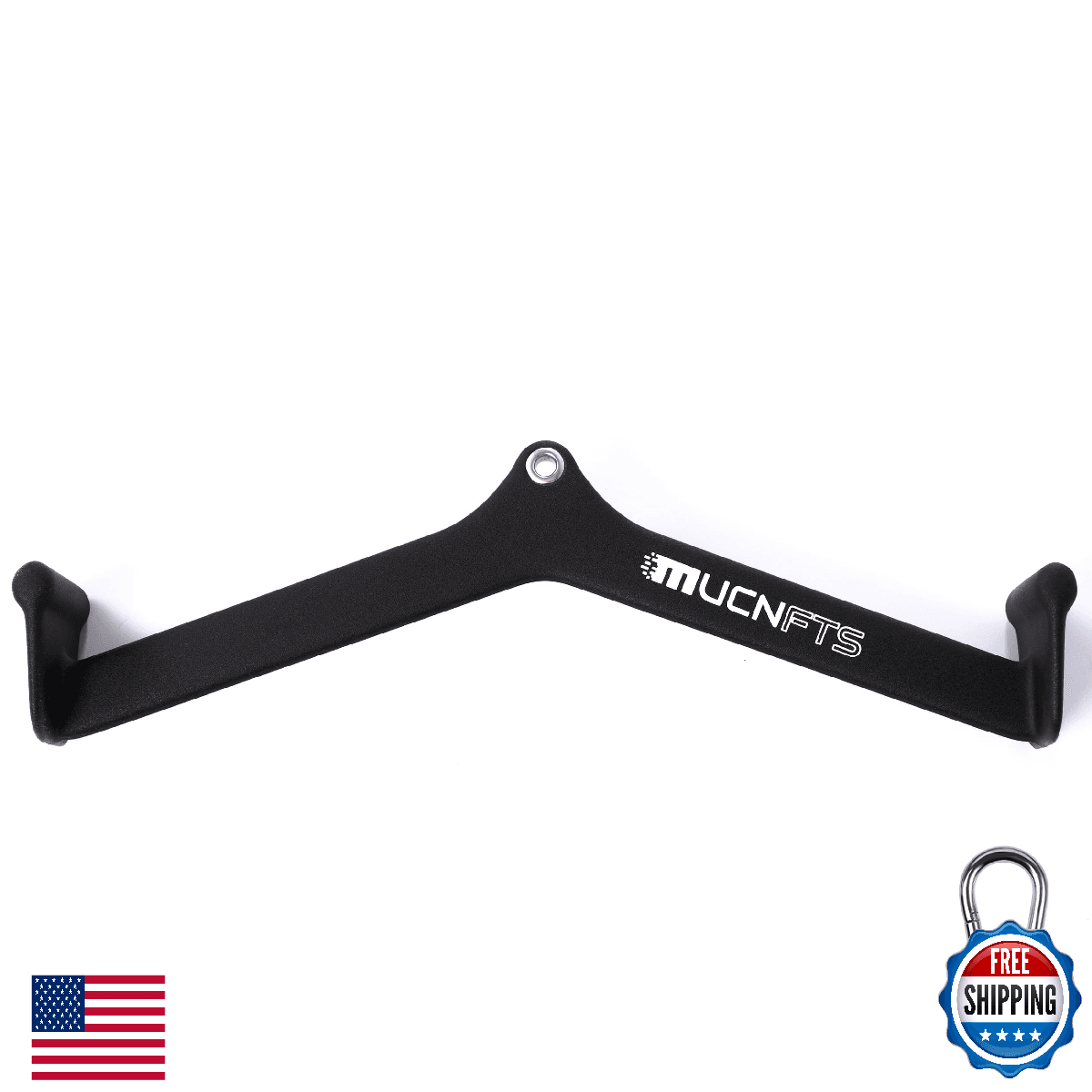 Mucnfts LAT Pulldown Attachments, Thickened Ergonomic Back Tricep Handle - Image 1