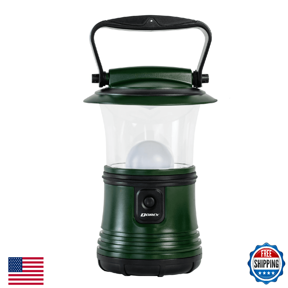 Dorcy Adventure 500 Lumen 3D LED Camping Lantern Multi-Mode Bright - Image 1