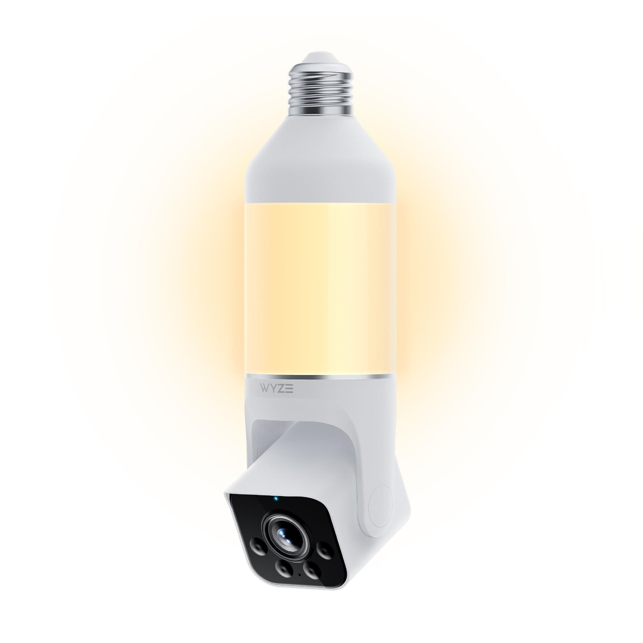 WYZE Bulb Cam 2K HD Outdoor Security Camera Color Night Vision Motion Detection - Image 1