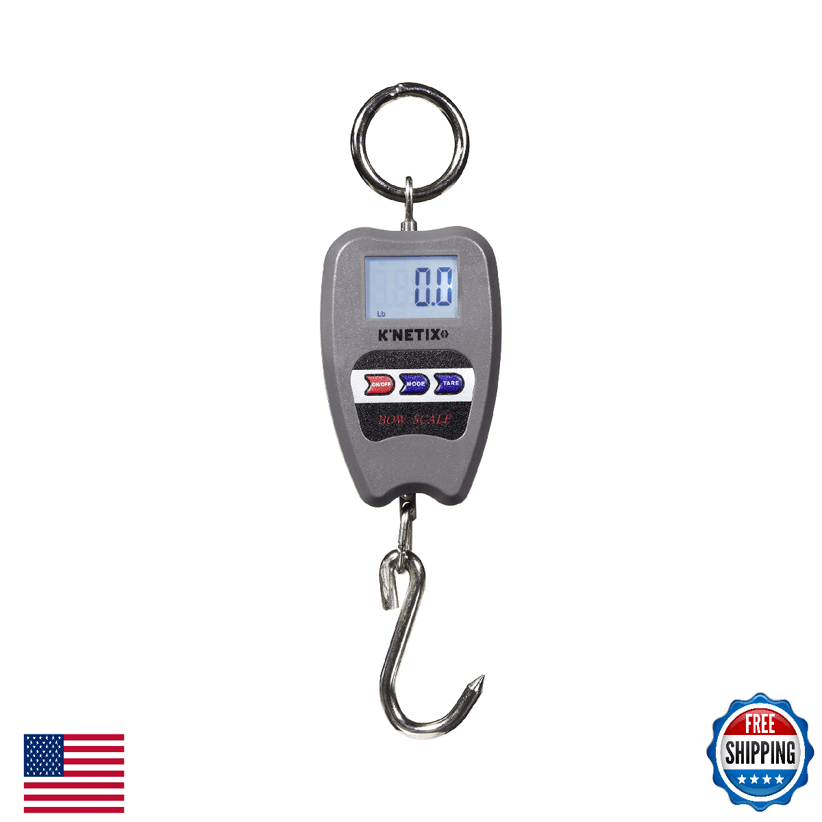 Allen Company Newton Digital Bow Scale - 220 lbs, Gray - Image 1