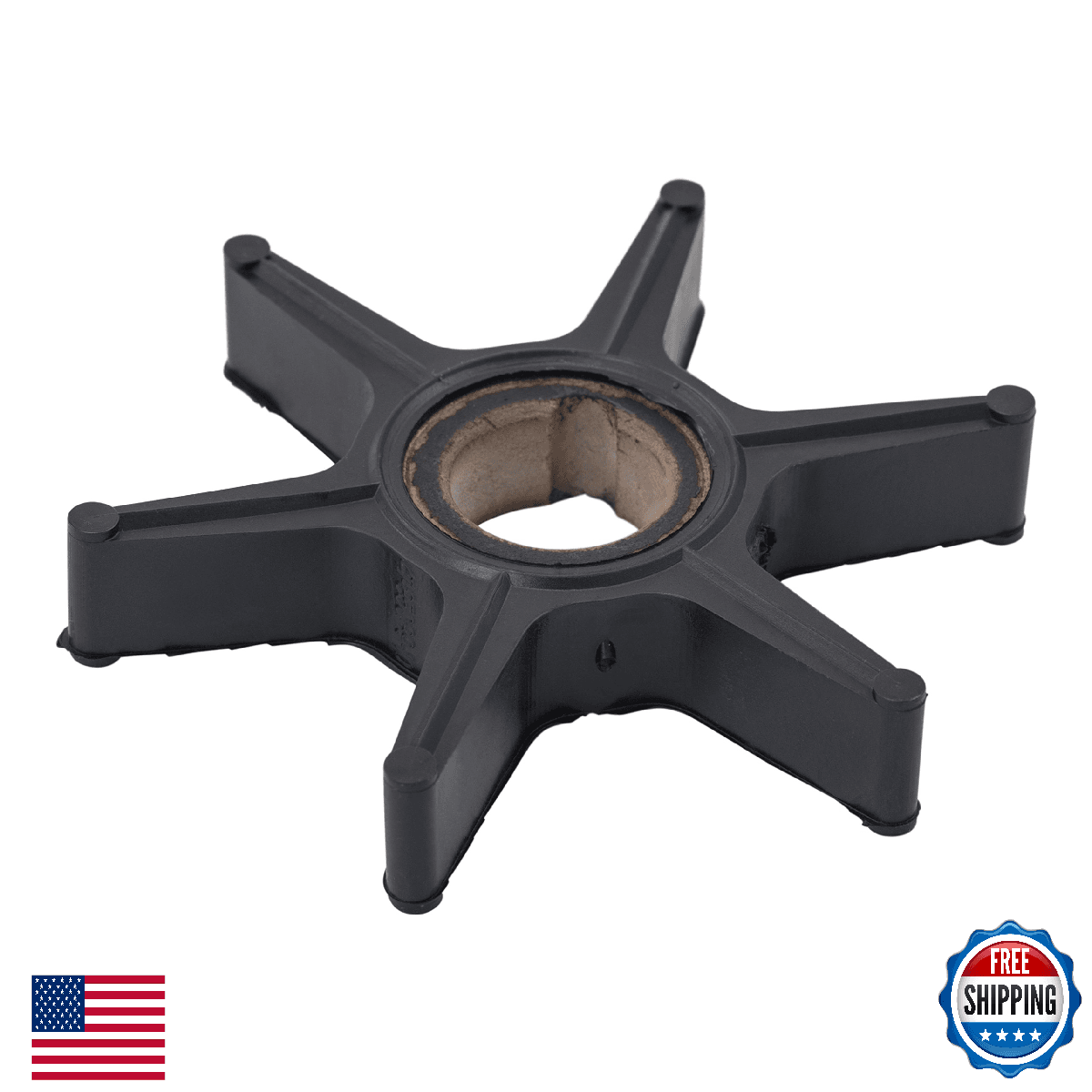 Quicksilver 8M0204712 Water Pump Impeller Mercury Mariner 15-25 Hp Outboards - Image 1