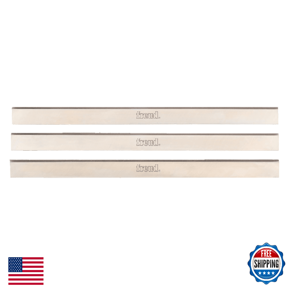 Freud C045 15-Inch x 1-Inch x 1/8-Inch Planer Knives - 3-Piece Set - Image 1