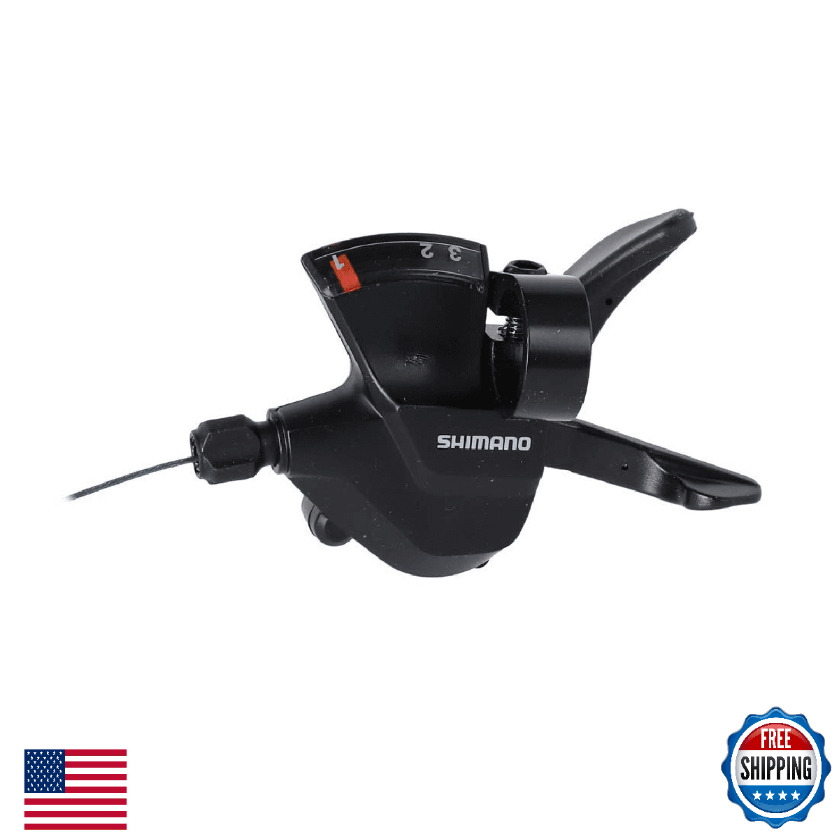 Shimano SL-M315 Left 3-Speed Shift Lever w/ Gear Indicator - Image 1