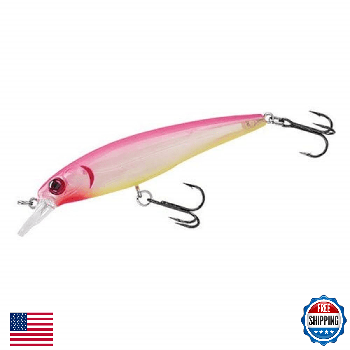 Mirrolure L30MR-EC MirrOLip Suspending Crankbait 3 3/4" 1/2 oz Electric Chicken - Image 1