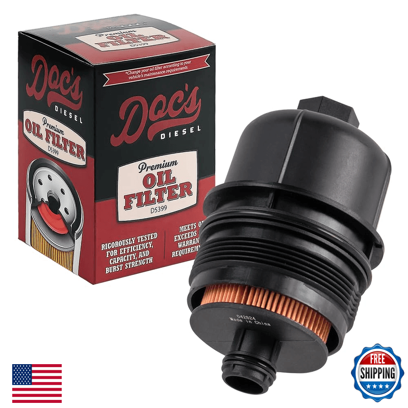 Doc'S Auto Parts Docs Diesel Oil Filter D11880 Compatible Jeep - Image 1