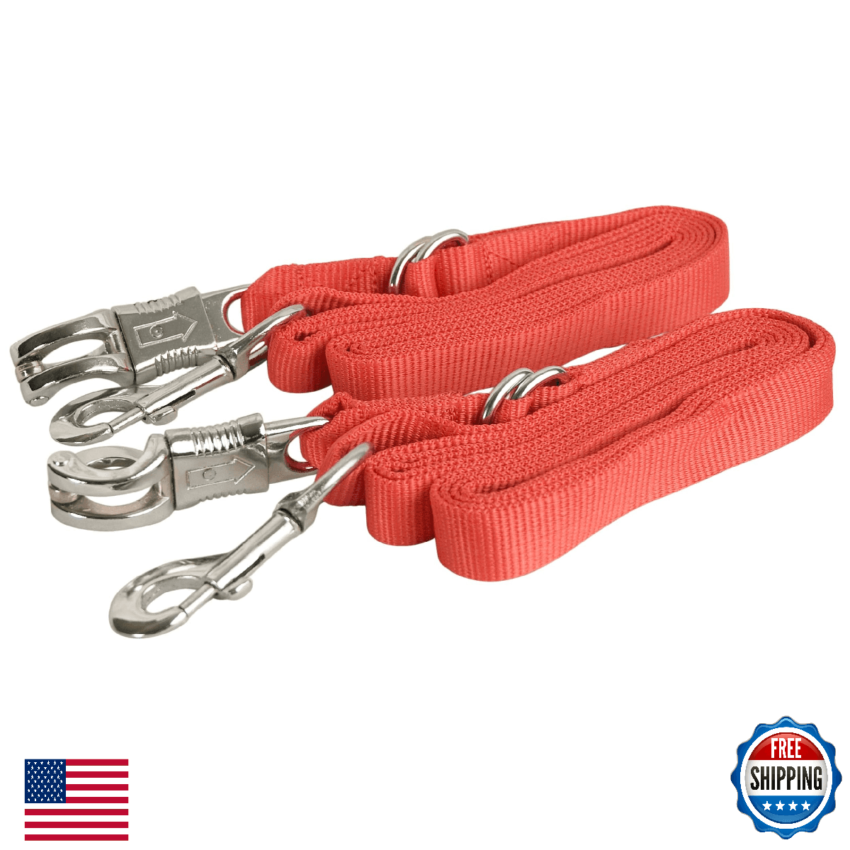 Gatsby Nylon Cross Ties w/Panic Snap 60in-110in - Image 1