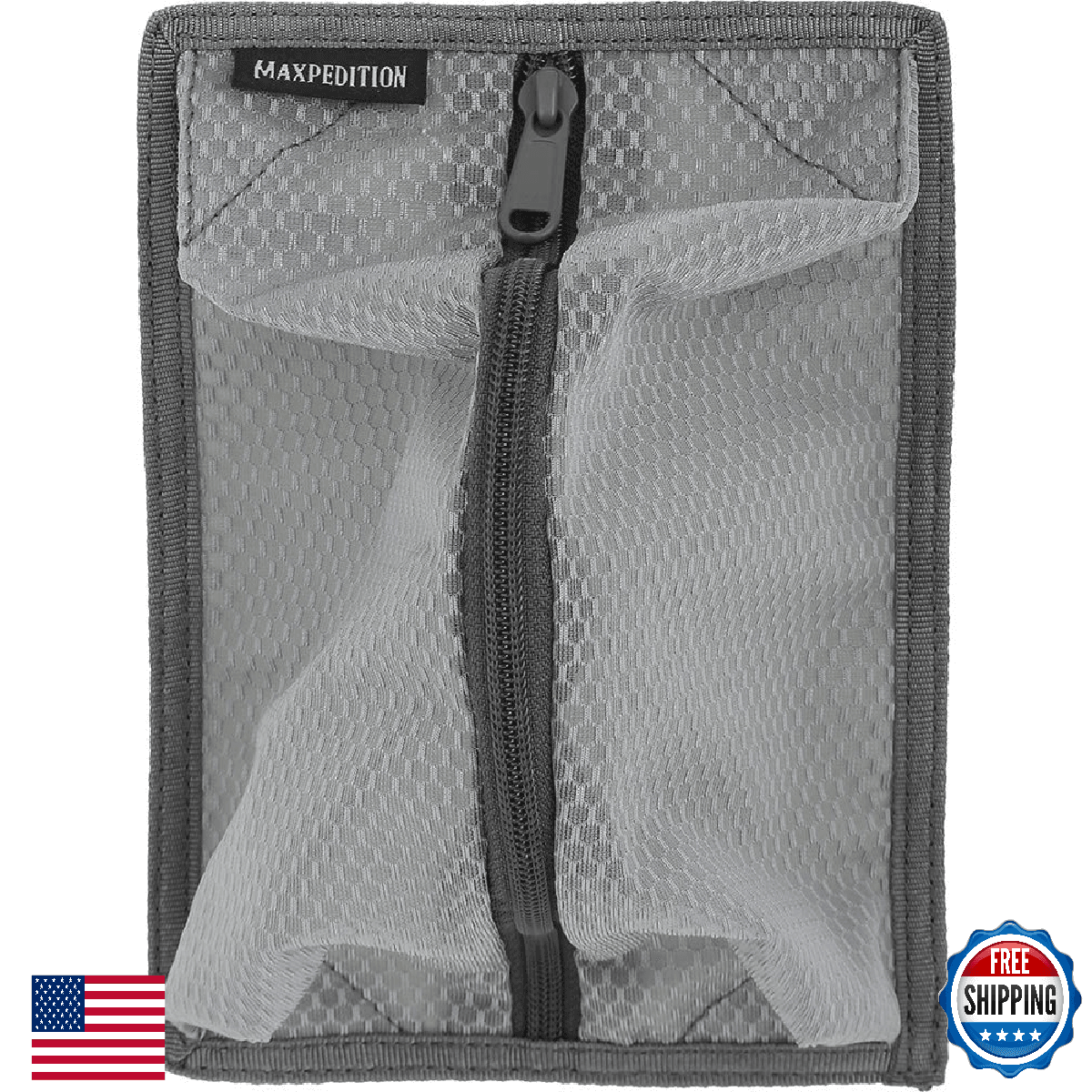 Entity Gray Mesh Storage Panel Organizer, Hook & Loop Compatible - Image 1