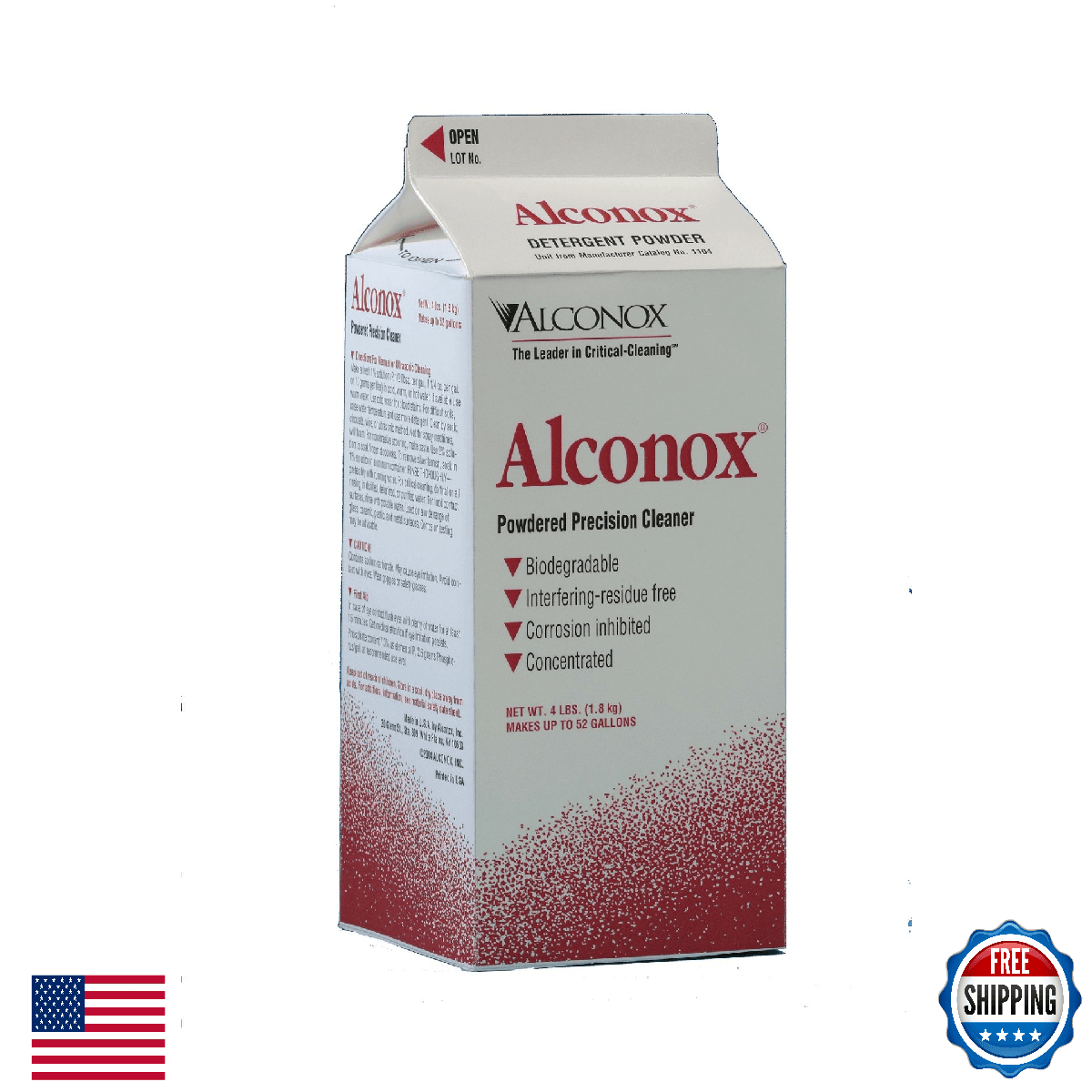 Alconox Powder Labware Detergent 4 lbs - Image 1