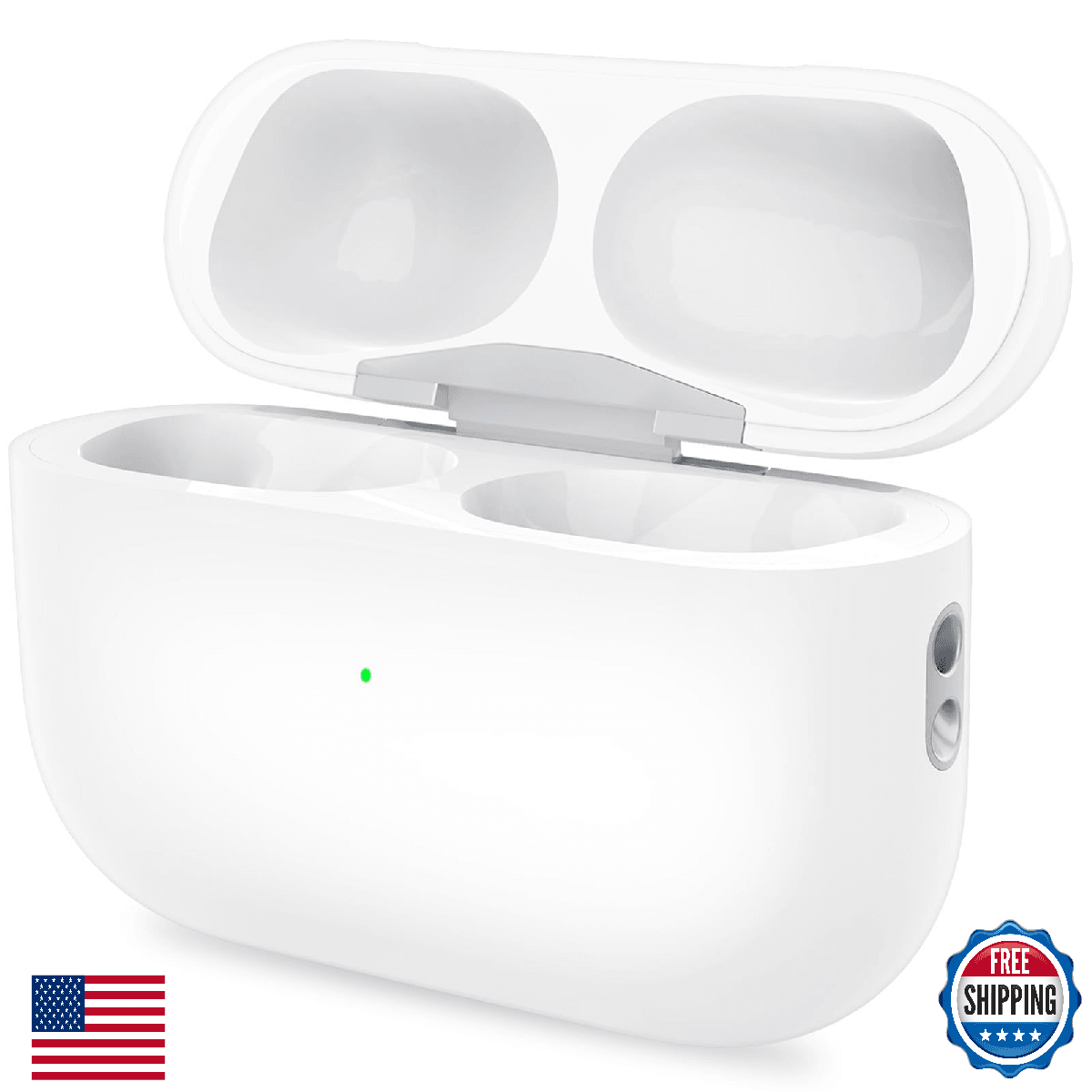 Avainaly Wireless Charging Case for AirPods Pro 1st & 2nd Gen Built-in 660mAh Ba - Image 1