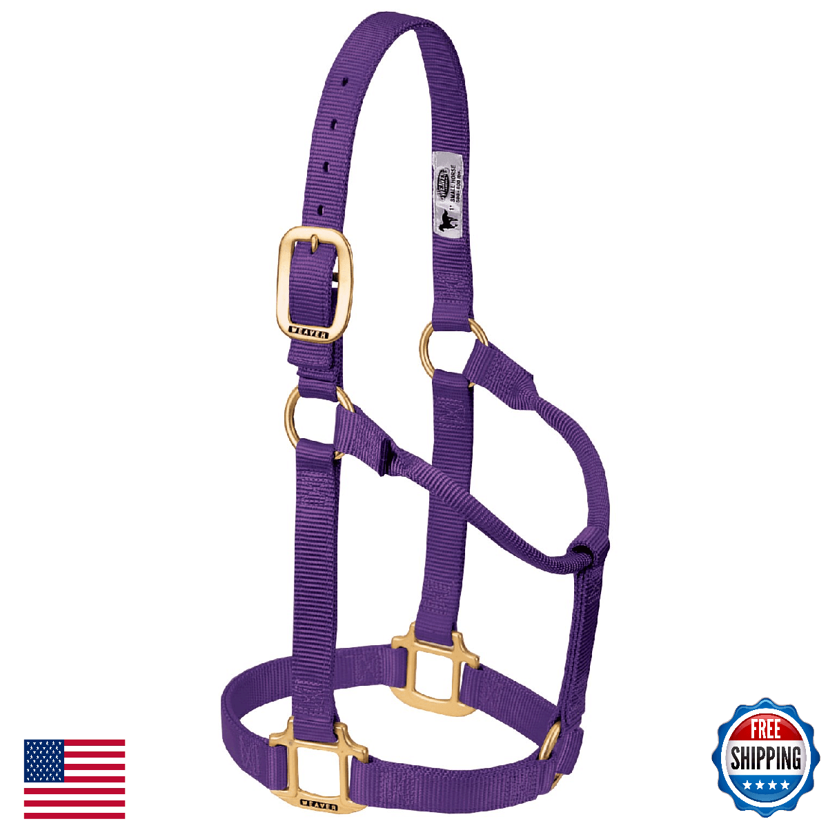 Weaver Leather Original Non-Adjustable Nylon Horse Halter - Image 1