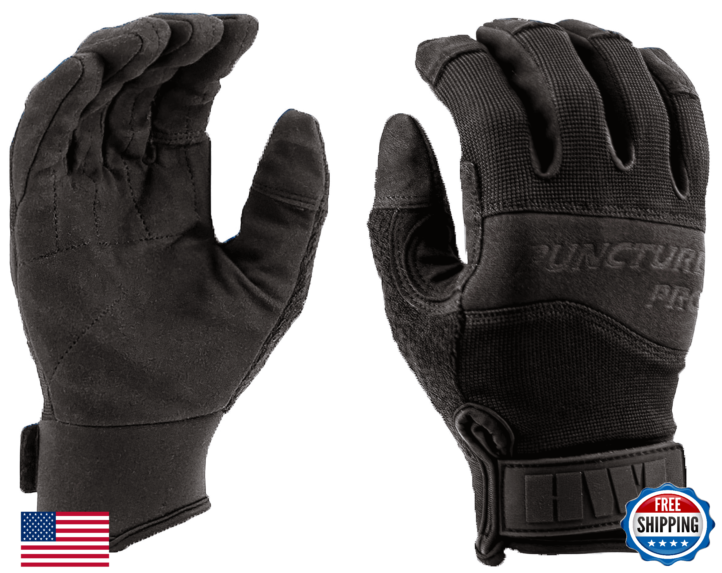HWI Gear HPG100 Puncture Pro Duty Glove Cut/Needle Resistant Protection - Image 1