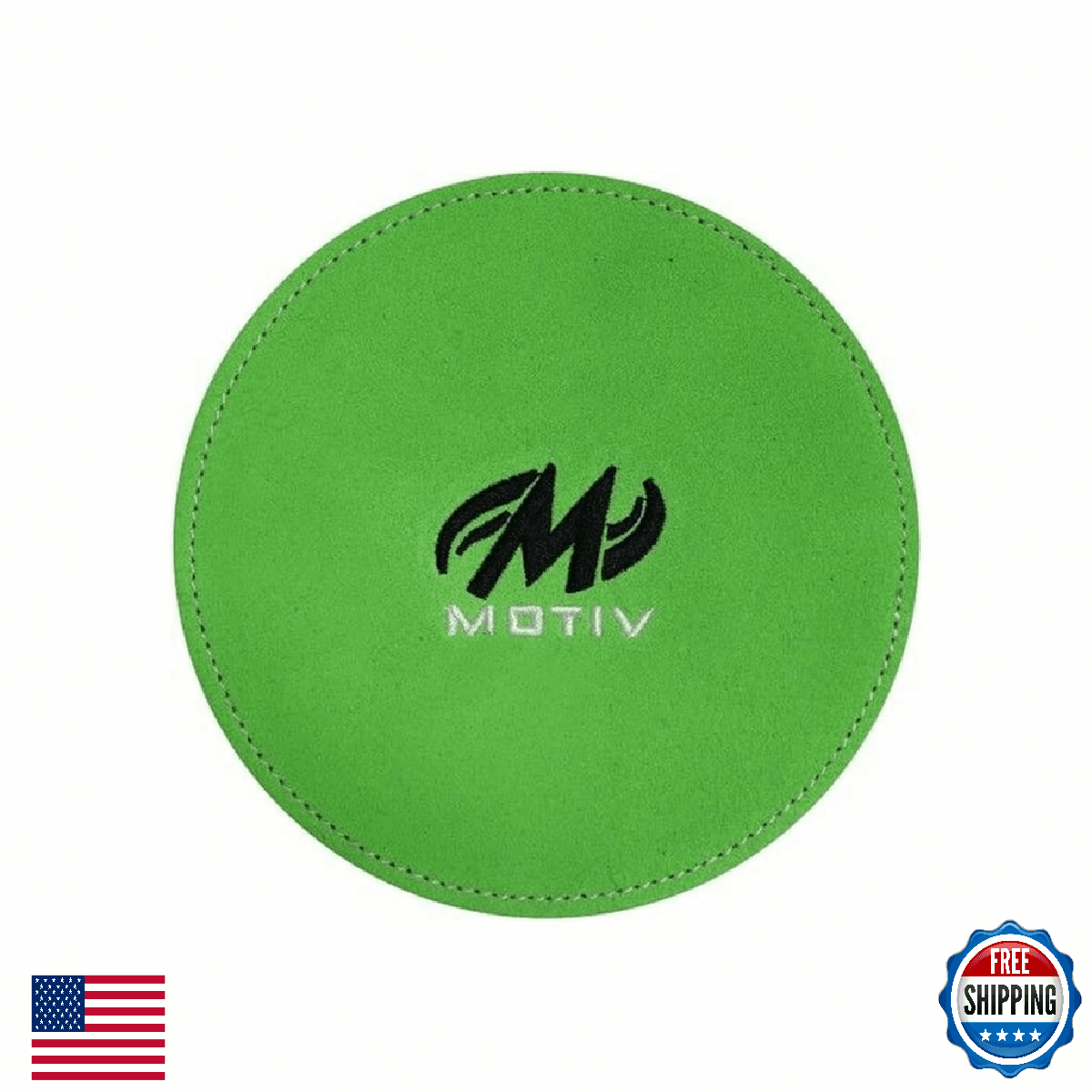 Motiv Disk Shammy Pad - Premium Leather, Highly Absorbent Oil Remover - Image 1