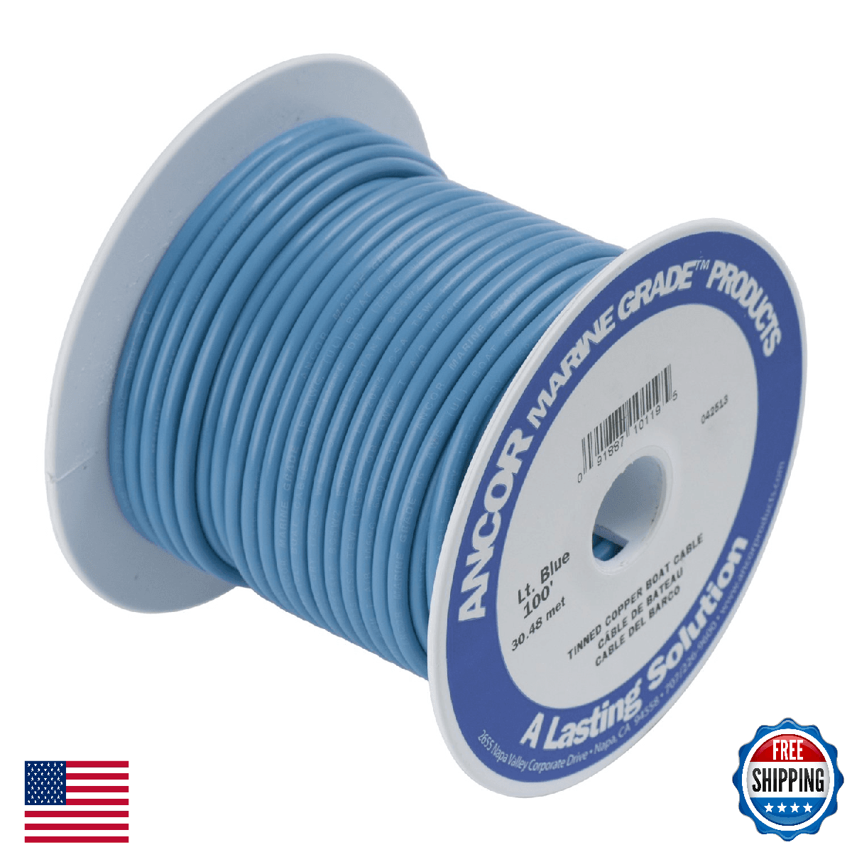 Ancor 101910 Marine Grade Tinned Copper Boat Wiring 16-Gauge - Image 1
