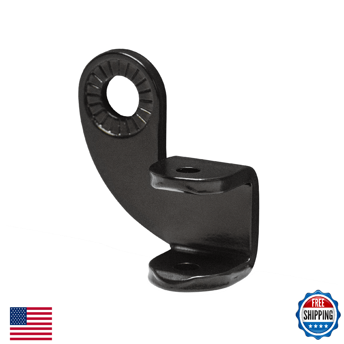 Burley Design 12.2MM Steel Hitch for Burley Trailers - Black - Image 1